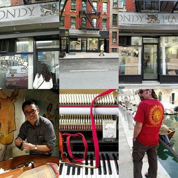 Photo of Bondy Piano at 433, West 45th Street, Theater District, Manhattan, New York County, New York, 10036, United States