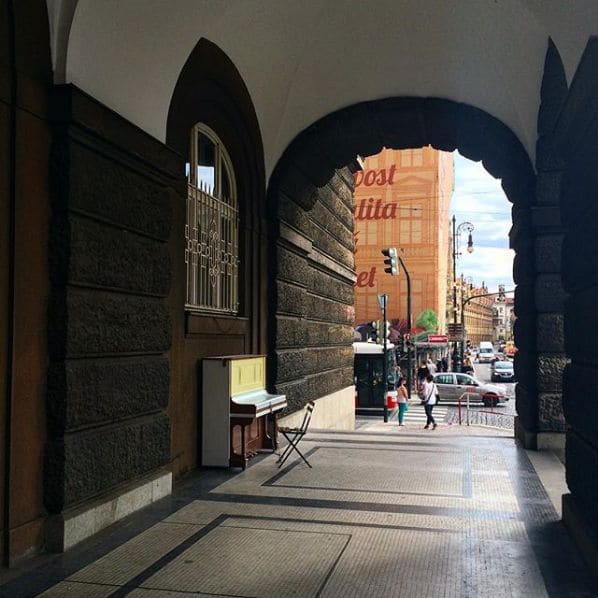 Public piano in Prague, Prague, Czechia