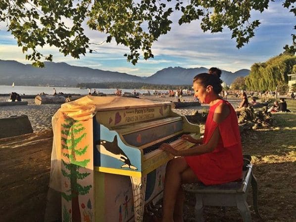 Photo of Kitsilano Beach at The Boathouse Restaurant, Seaside Bike Route, Kitsilano, Vancouver, District of North Vancouver, Metro Vancouver Regional District, British Columbia,…