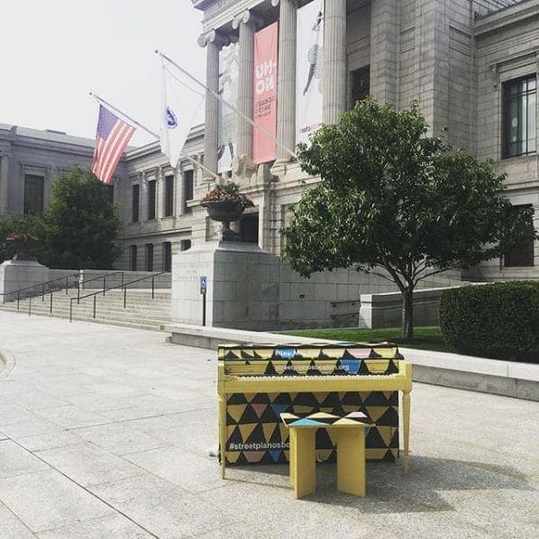 Photo of Museum of Fine Arts, Boston at Calderwood Courtyard, Fenway, Back Bay, Boston, Suffolk County, Massachusetts, 02115, United States