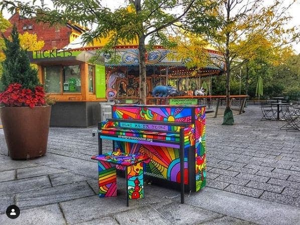 Photo of Rose F. Kennedy Greenway Carousel at Greenway Carousel, John F. Fitzgerald Expressway, Dock Square, North End, Boston, Suffolk County, Massachusetts, 02109, United States