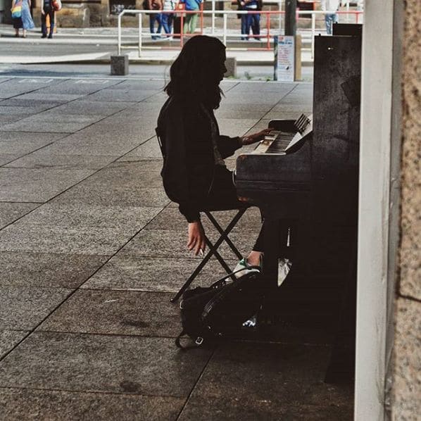Public piano in Prague, Prague, Czechia