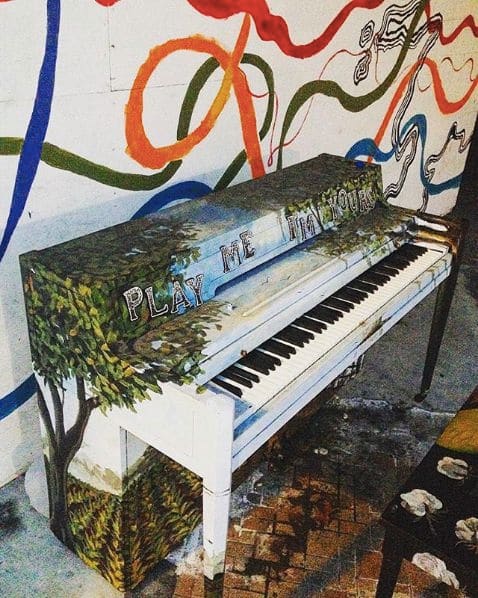 Public piano in Florence County, South Carolina, United States