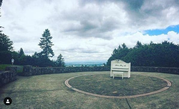 Photo of Council Crest Park at Council Crest Trail, Southwest Hills, Portland, Multnomah County, Oregon, 97201, United States. Looking forward to getting a piano back up here…