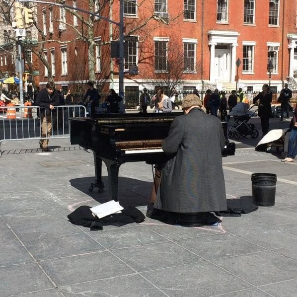 Photo of Washington Square Park at Washington Square Fountain, Washington Square South, Washington Square Village, Manhattan Community Board 2, Manhattan, New York County, New…