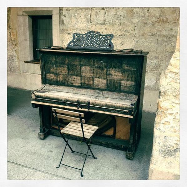 Public piano in Prague, Prague, Czechia