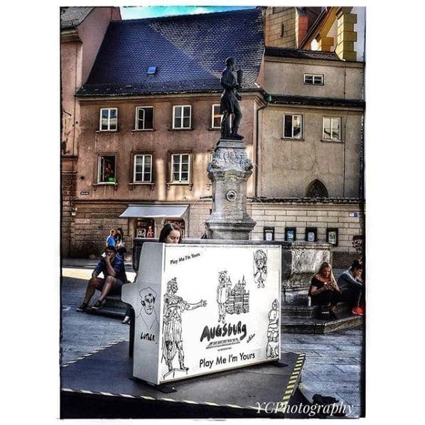 Photo of Augsburg, Germany at 40, Hunoldsgraben, Ulrichsviertel, Lechviertel, östliches Ulrichsviertel, Innenstadt, Augsburg, Bavaria, 86150, Germany