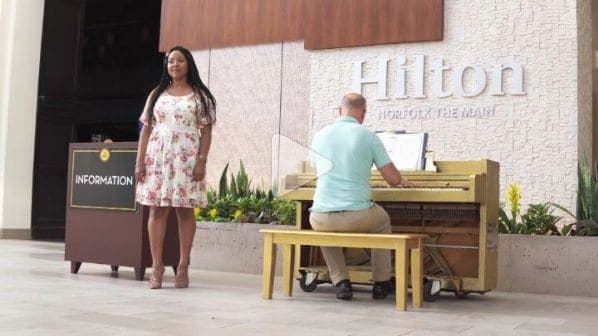 Photo of Hilton Norfolk THE MAIN at Selden Market, East Plume Street, Norfolk, Virginia, 23510, United States. @niseynikole doing her thing for \