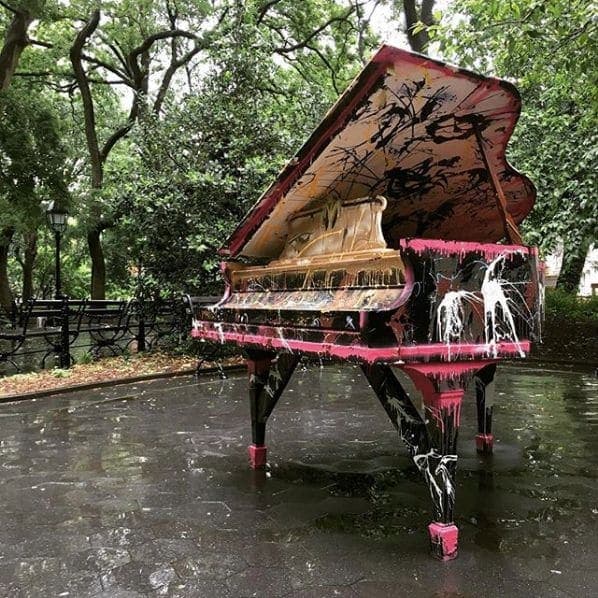 Photo of Washington Square Park at Washington Square Fountain, Washington Square South, Washington Square Village, Manhattan Community Board 2, Manhattan, New York County, New…