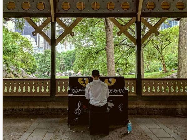 Photo of Central Park, Manhatan, New York at Victor Herbert, Former Drive, Manhattan, New York County, New York, 10153, United States. to my personal soundtrack. Took a wee…