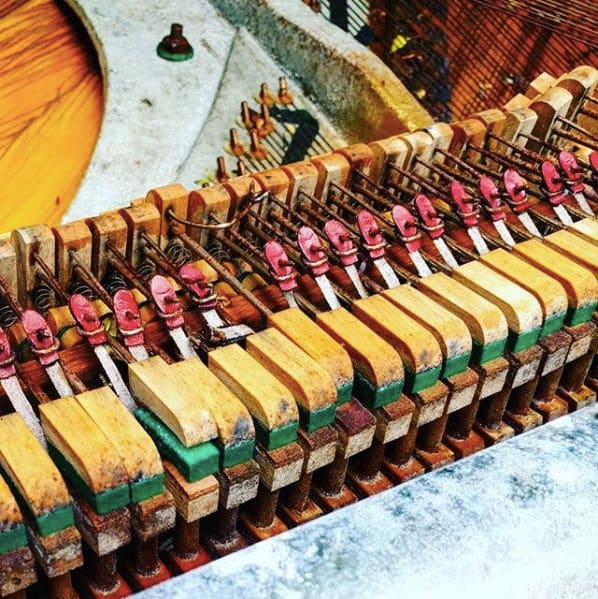 Public piano in Oslo, Norway