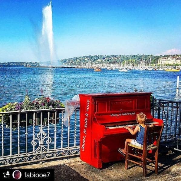 Photo of Jet d’eau at 26, Quai Gustave-Ador, Les Eaux-Vives, Eaux-Vives, Geneva, Grand Genève, Geneva, 1207, Switzerland