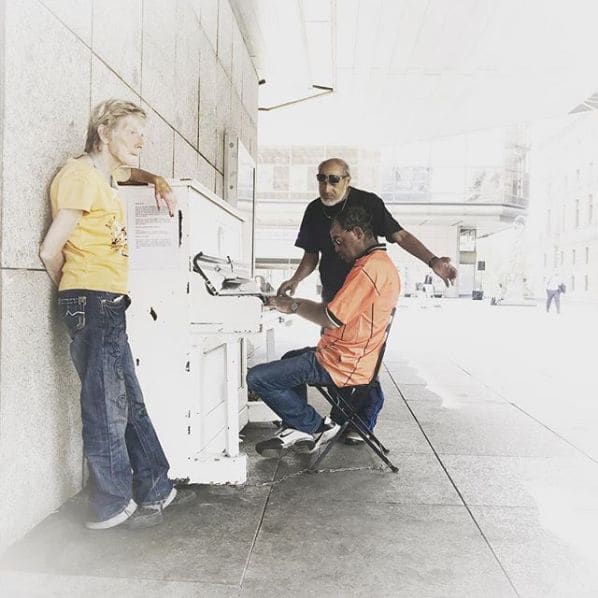 Public piano in Prague, Prague, Czechia