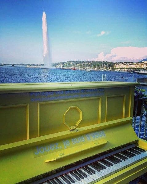 Photo of Jardin Anglais at La Potiniere, 2, Quai Général-Guisan, Cité, Geneva, Grand Genève, Geneva, 1204, Switzerland. \