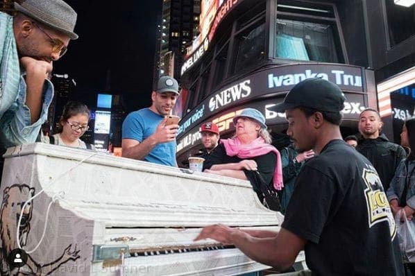 Photo of Times Square, New York City at New York Marriott Marquis, 1535, Broadway, Theater District, Manhattan, New York County, New York, 10019, United States