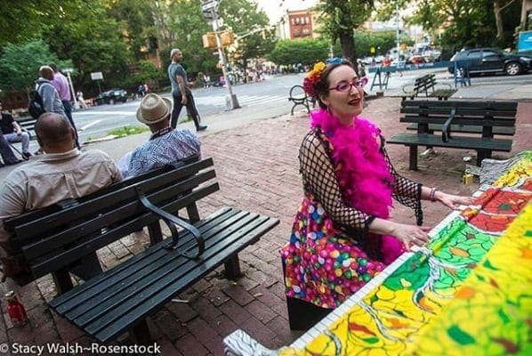 Photo of Little Red Square at Little Red Square, University Village, Manhattan Community Board 2, Manhattan, New York County, New York, United States