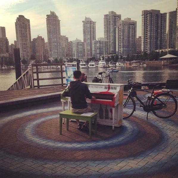 Photo of False Creek Seawall at Husain Rahim Plaza, Fairview, Vancouver, District of North Vancouver, Metro Vancouver Regional District, British Columbia, Canada