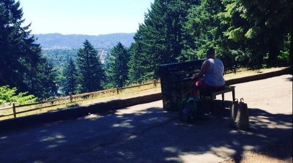 Photo of Mt. Tabor at Southeast Harvey Scott Circle, Mount Tabor, Portland, Multnomah County, Oregon, United States
