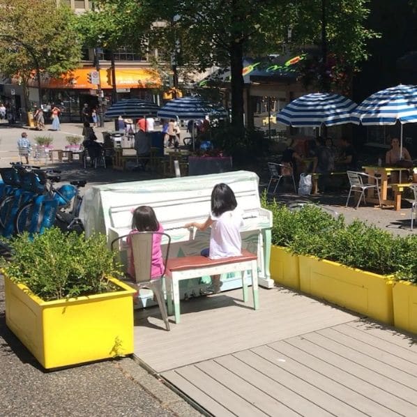 Photo of Bute-Robson Trial Plaza at Downtown Vancouver, 1202, Robson Street, West End, Vancouver, District of North Vancouver, Metro Vancouver Regional District, British…