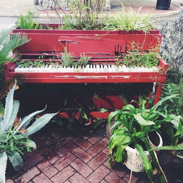 Public piano in New Orleans, Louisiana, United States