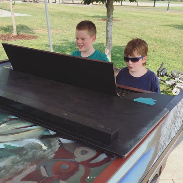 Public piano in King County, Washington, United States