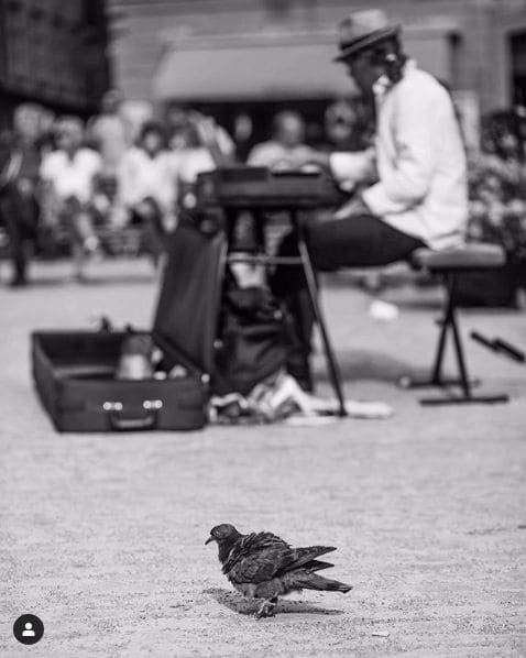 Public piano in Stockholm, Sweden
