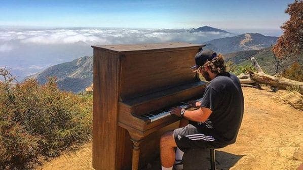 Photo of La Cumbre Peak at F.S. Lookout, East Camino Cielo, Santa Barbara County, California, United States