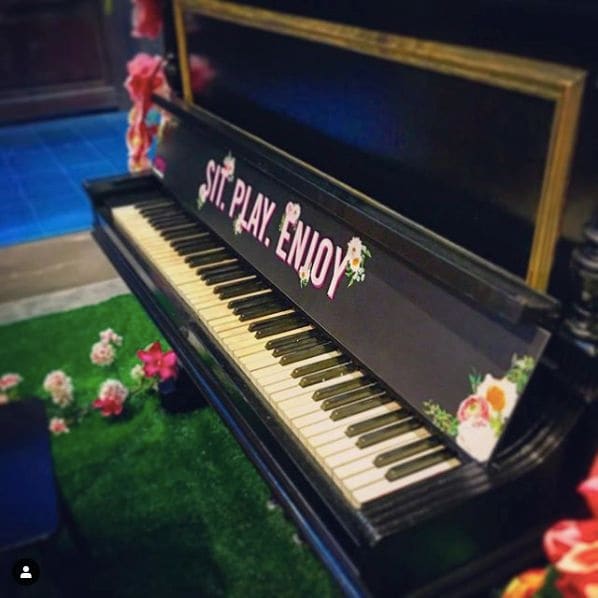 Public piano in Sydney, New South Wales, Australia