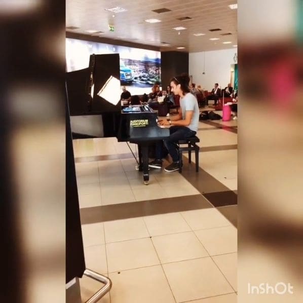 Photo of Aeroporto Di Palermo at Tentazioni Café, Via Cristoforo Colombo, Fondo Orsa, Cinisi, Palermo, Sicily, 90045, Italy. Playing the standard jazz \