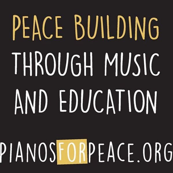 Photo of Pianos For Peace at Giant Peach, Peachtree Street, Brookwood, Atlanta, Fulton County, Georgia, 30363, United States