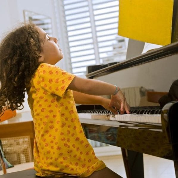 Public piano in London, England, United Kingdom