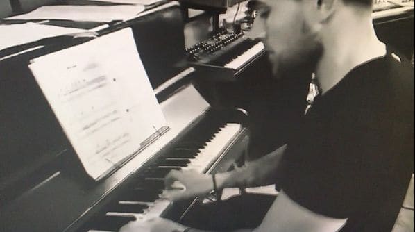 Public piano in London, England, United Kingdom