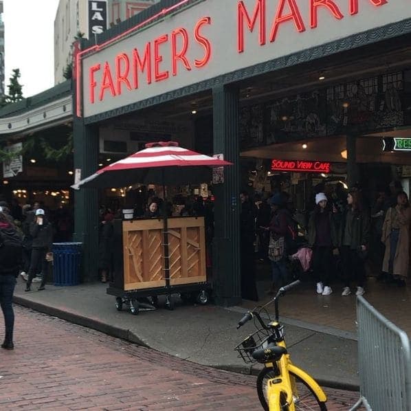 Photo of Pike Place Market at Sanitary Public Market, Post Alley, Pike Place Market Area, Belltown, Seattle, King County, Washington, 98101, United States