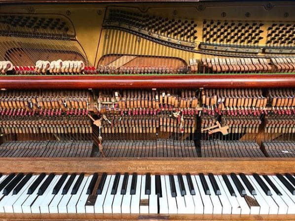 Public piano in Sydney, New South Wales, Australia
