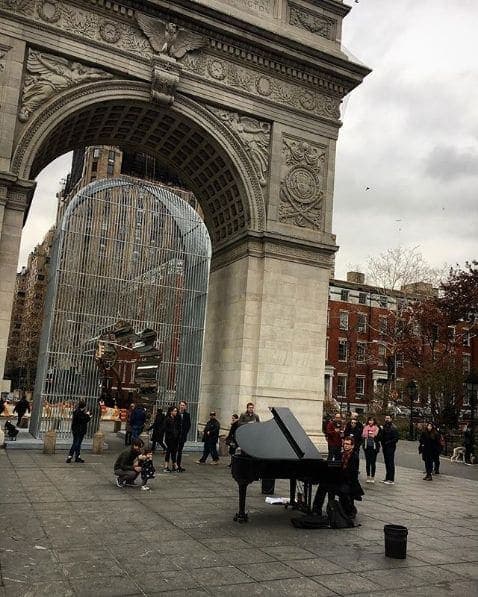 Photo of Washington Square Park at Washington Square Fountain, Washington Square South, Washington Square Village, Manhattan Community Board 2, Manhattan, New York County, New…
