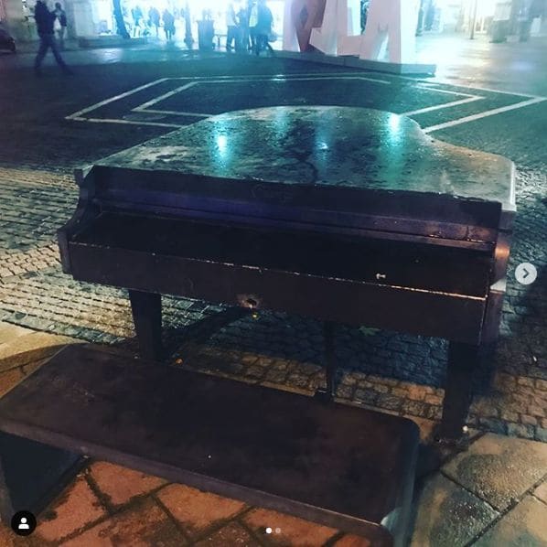 Public piano in Jerusalem, Jerusalem District, Israel