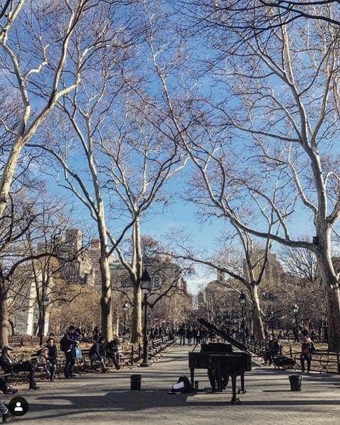 Photo of Washington Square Park at Washington Square Fountain, Washington Square South, Washington Square Village, Manhattan Community Board 2, Manhattan, New York County, New…