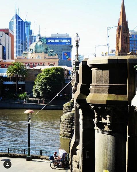 Public piano in Melbourne, Victoria, Australia