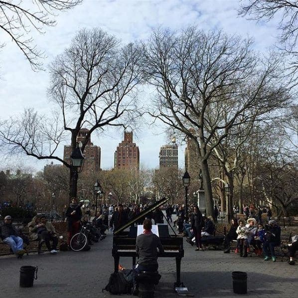 Photo of Washington Square Park at Washington Square Fountain, Washington Square South, Washington Square Village, Manhattan Community Board 2, Manhattan, New York County, New…