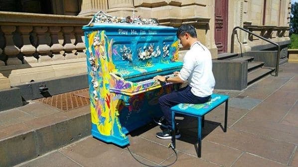 Photo of Melbourne, Victoria, Australia at Stop 6: Town Hall, Collins Street, Melbourne, Southbank, Melbourne, City of Melbourne, Victoria, 3000, Australia