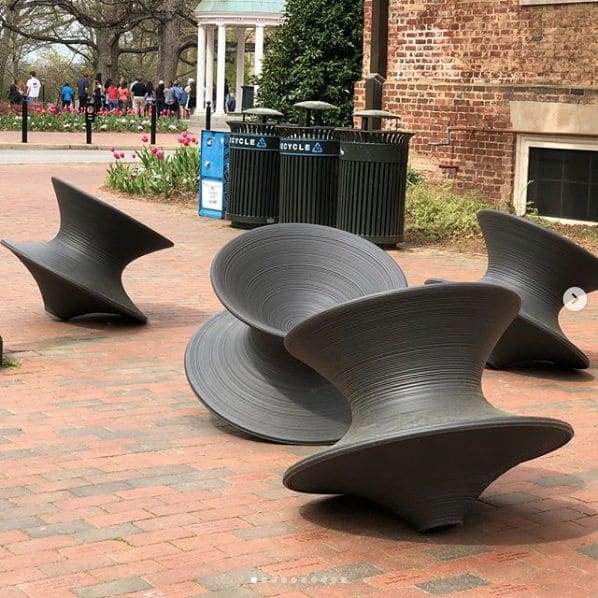 Public piano in Orange County, North Carolina, United States