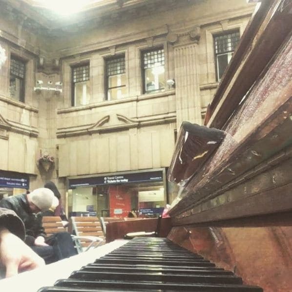 Photo of Edinburgh Waverley Train Station at Pret A Manger, Waverley Concourse, Old Town, City of Edinburgh, Scotland, EH1 1BB, United Kingdom