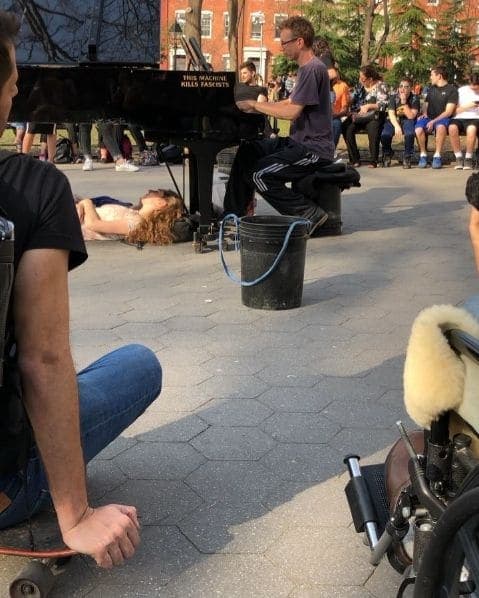 Photo of Washington Square Park at Washington Square Fountain, Washington Square South, Washington Square Village, Manhattan Community Board 2, Manhattan, New York County, New…