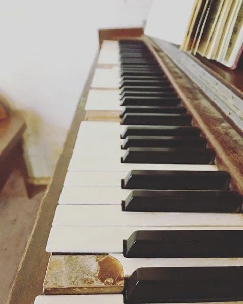 Public piano in Blount County, Tennessee, United States