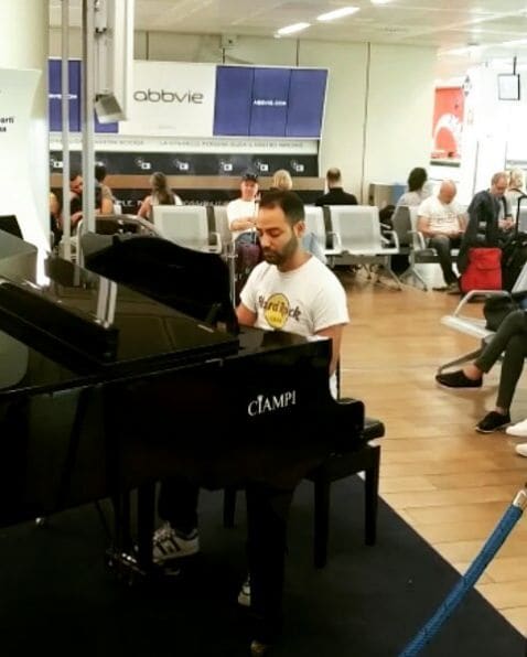 Public piano in Roma Capitale, Lazio, Italy