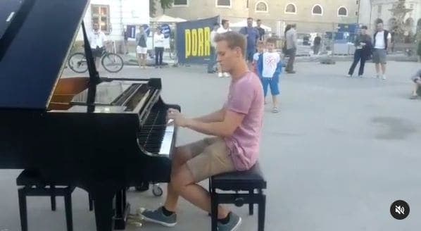 Photo of Mozartplatz, Salzburg, Austria at Goldene Ente, 10, Goldgasse, Altstadt, Salzburg, 5020, Austria. Bombastic piece \
