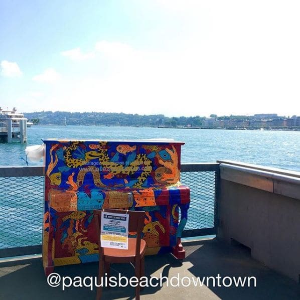 Public piano in Geneva, Geneva, Switzerland