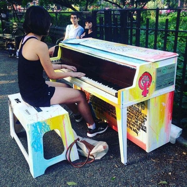 Photo of East Village, Manhattan at Tompkins Square Dog Run, East 9th Street, East Village, Manhattan, New York County, New York, 10009, United States