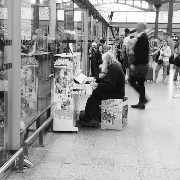 Photo of Heuston railway station at Heuston, St John's Road West, Kilmainham, Ushers A ED, Dublin, County Dublin, Leinster, D08 W2A8, Ireland