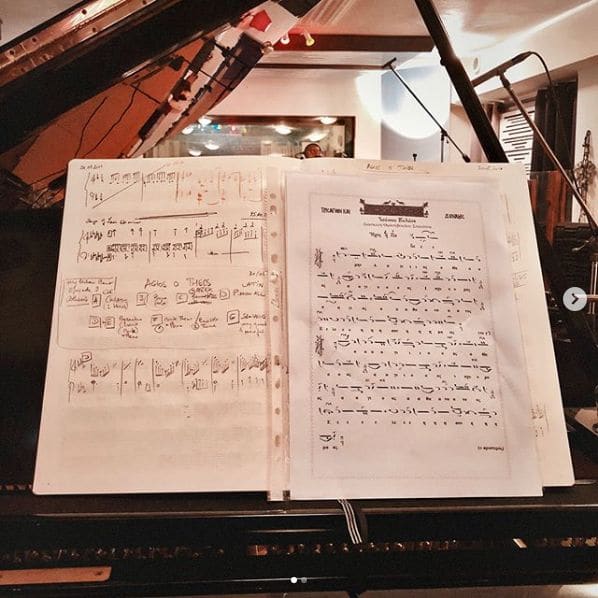 Public piano in Athens, Attica, Greece